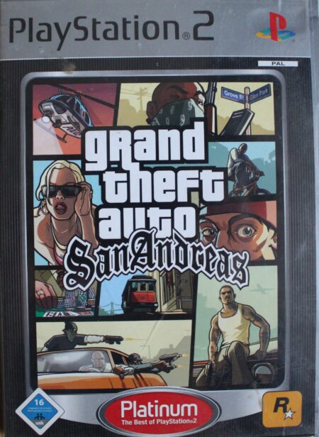 Grand Theft Auto: San Andreas [Platinum] (PS2)