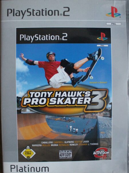 Tony Hawk's Pro Skater 3 [Platinum] (PS2)