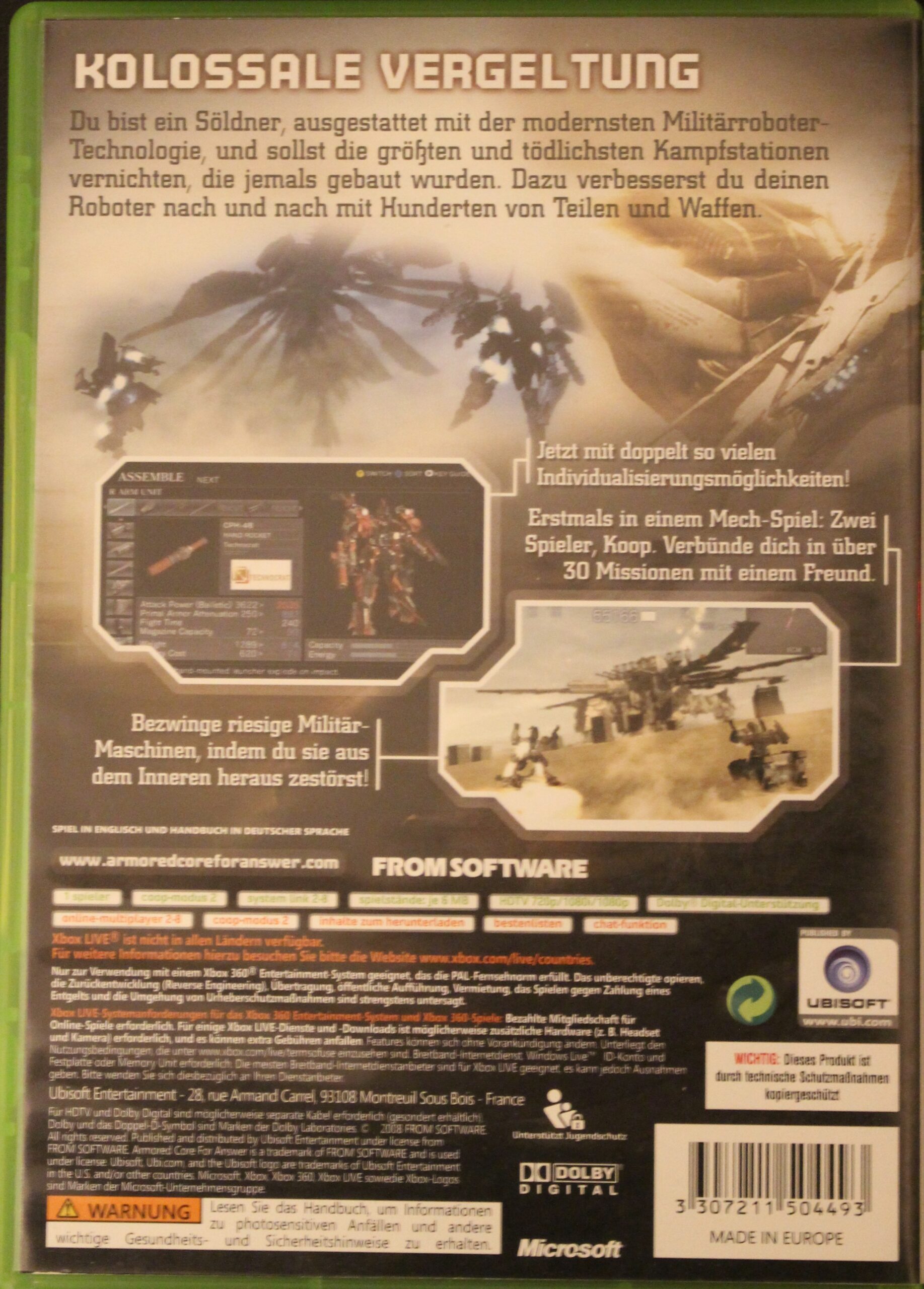 Armored Core: For Answer (Xbox 360) – Bild 3